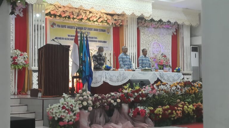 KSP CU Serviam Gelar Pra RAT Ditengah Pandemi Covid-19
