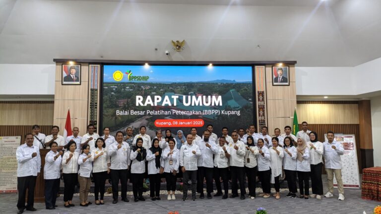 Resolusi Balai Besar Pelatihan Petenakan Kupang Gapai Asa di 2025
