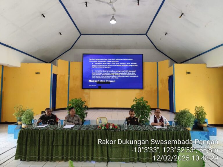 Dukung Swasembada Pangan, SMK-PP Negeri Kementan Bersinergi dengan Pemerintah Kecamatan Fatuleu