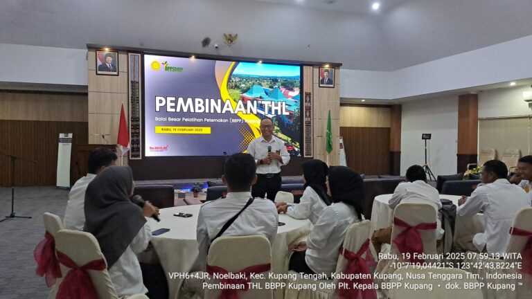 BBPP Kementan Kupang Gelar Kegiatan Pembinaan PPNPN/THL