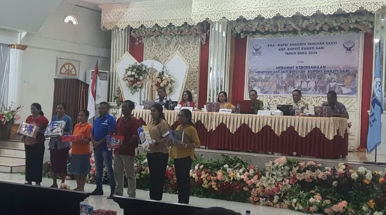 Cabang Kupang Kota Penyumbang Modal dan Aset Tertinggi di KSP Kopdit Swasti Sari