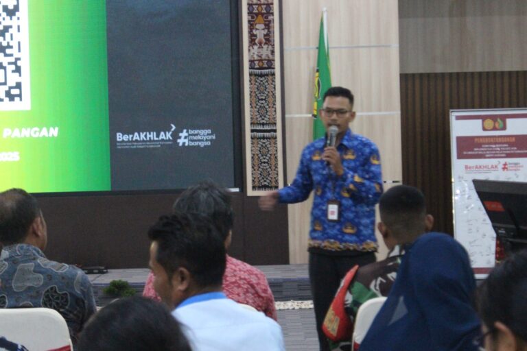 Sharing Pengalaman Mentor BP BBPP Kementan pada Kegiatan Sosialisasi Pembentukan Brigade Pangan