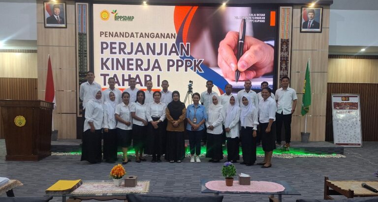 Pengangkatan dan Penyerahan PPPK Tahap I Lingkup Kementan