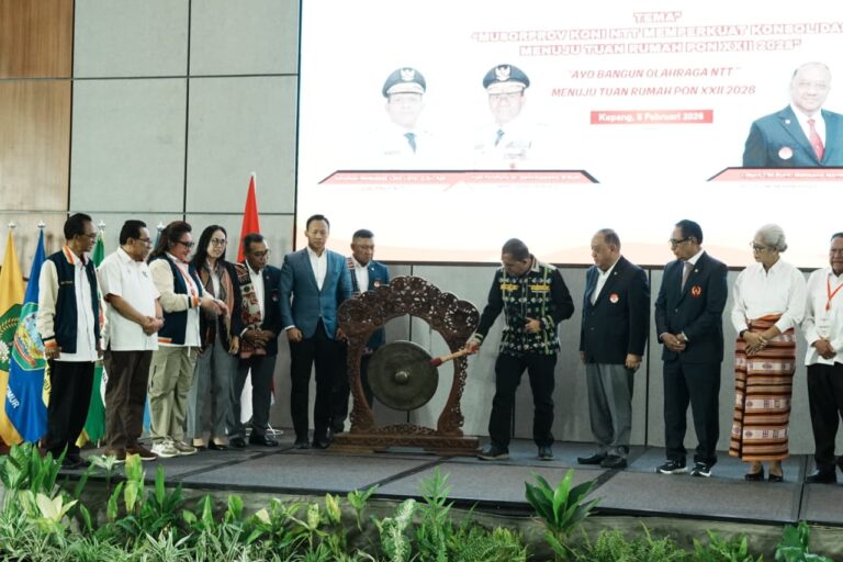 Gubernur Melki Minta Semua Pihak Bergandengan Tangan Sukseskan PON XXII Tahun 2028