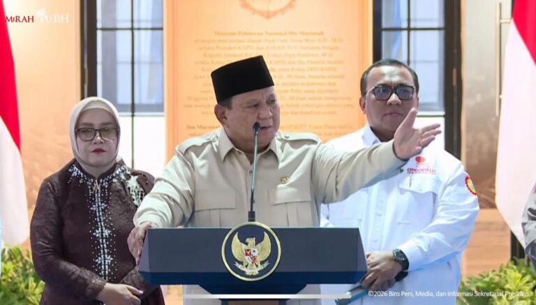 Presiden Prabowo Puji Mentan Amran: “Ini Orang Oke”, Swasembada 4 Tahun Tercapai dalam 1 Tahun