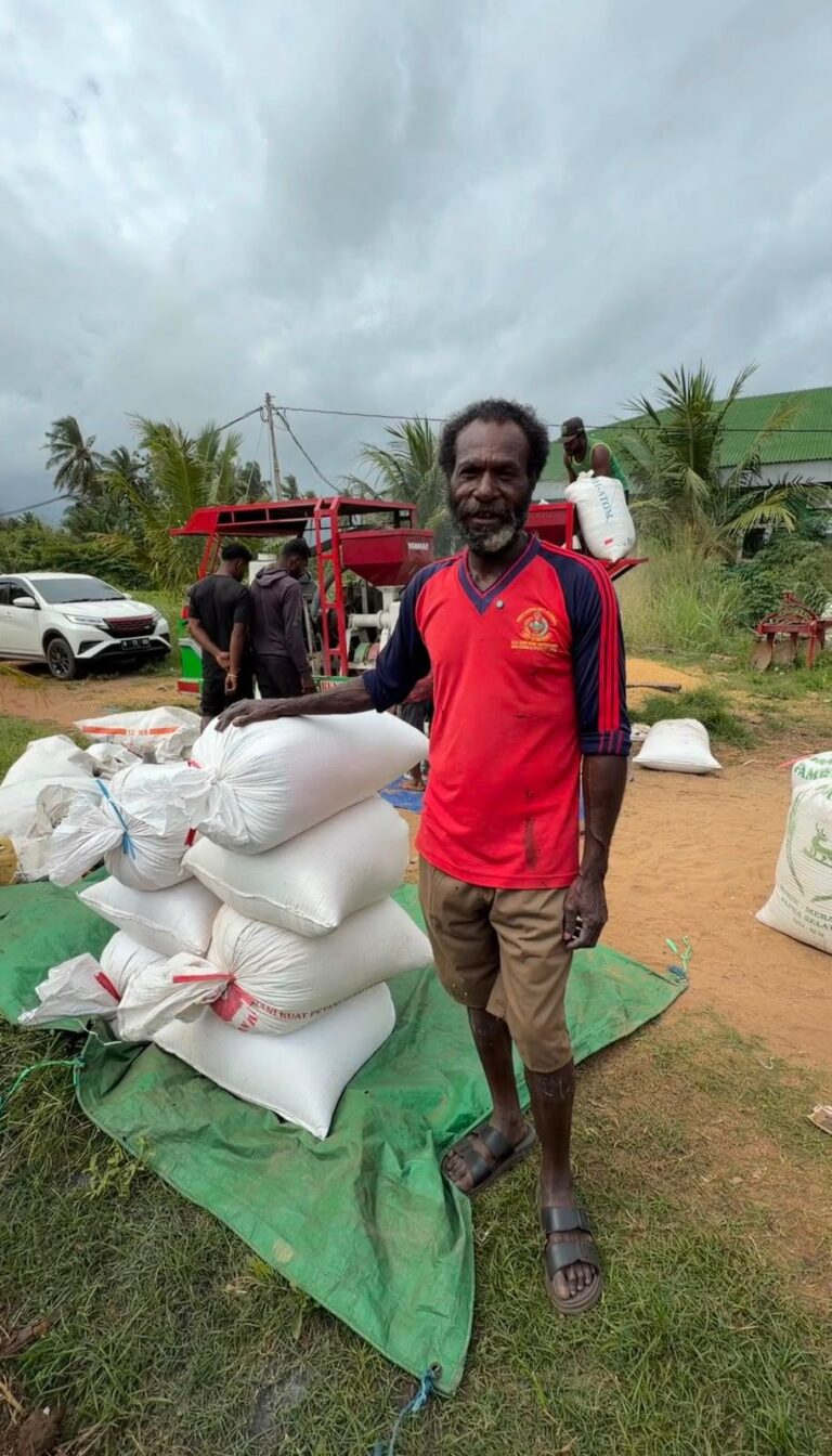Cetak Sawah Rakyat Perkuat Kesejahteraan Petani dan Produksi Pangan, Petani Papua: Pemerintah Bantu Kami Kelola Lahan Sendiri