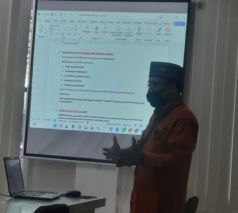 Petakan Potensi Lokal, BPS NTT Kejar Target Rampungkan Sensus Ekonomi 2026